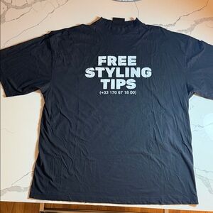 Balenciaga Black Tee unisex M